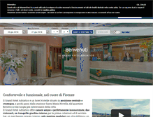 Tablet Screenshot of hoteladriatico.it